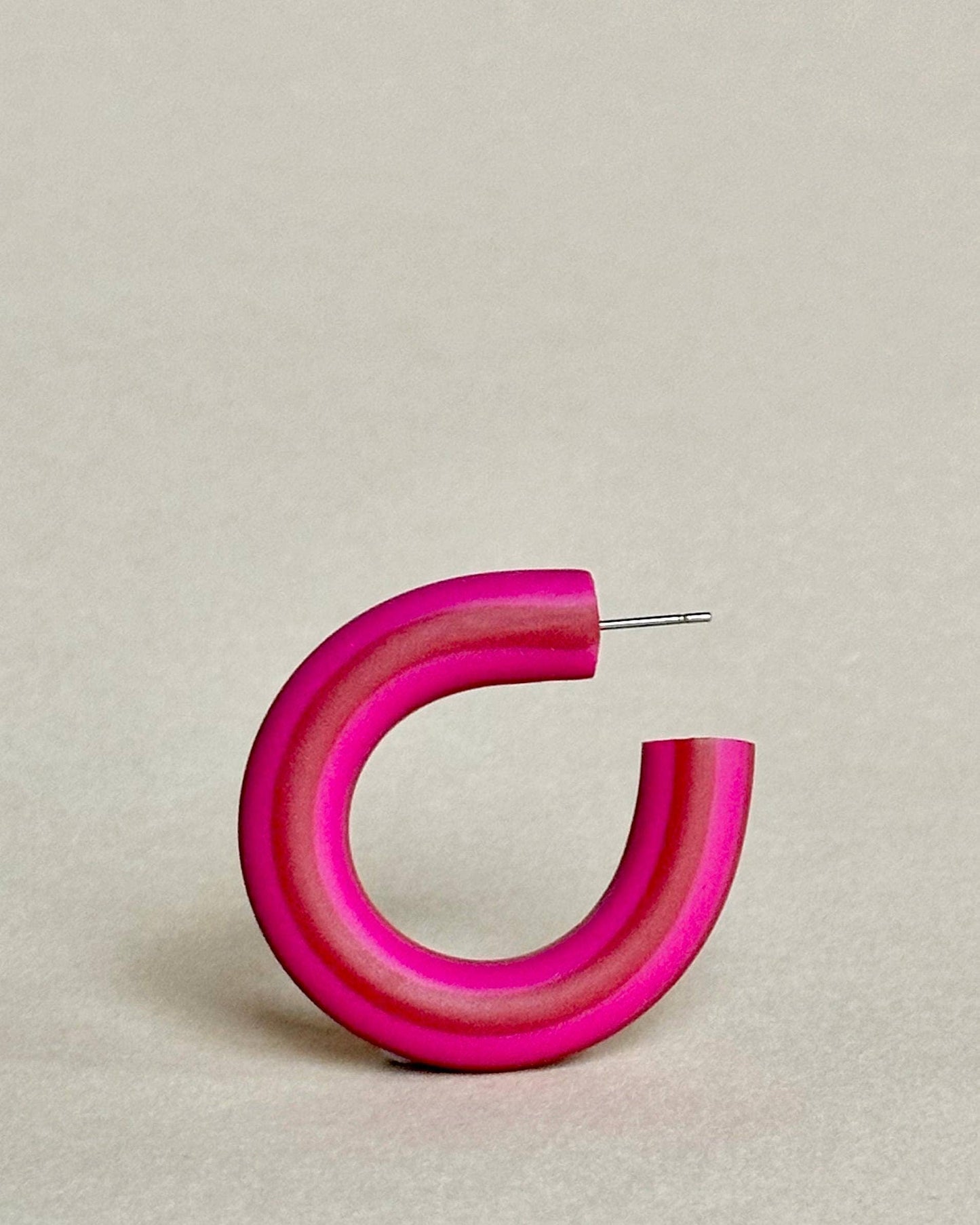 Striped Hoops - Red