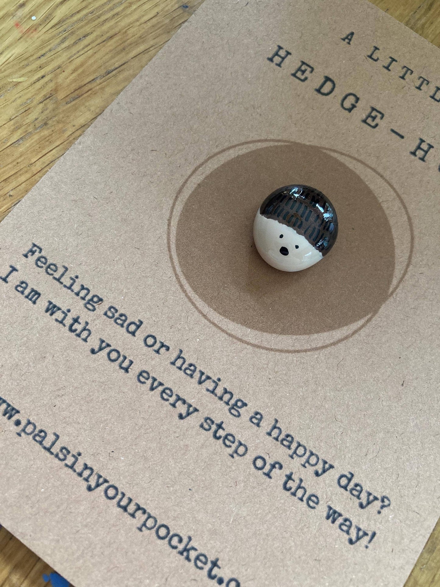 Hedgehog Pocket Pebble