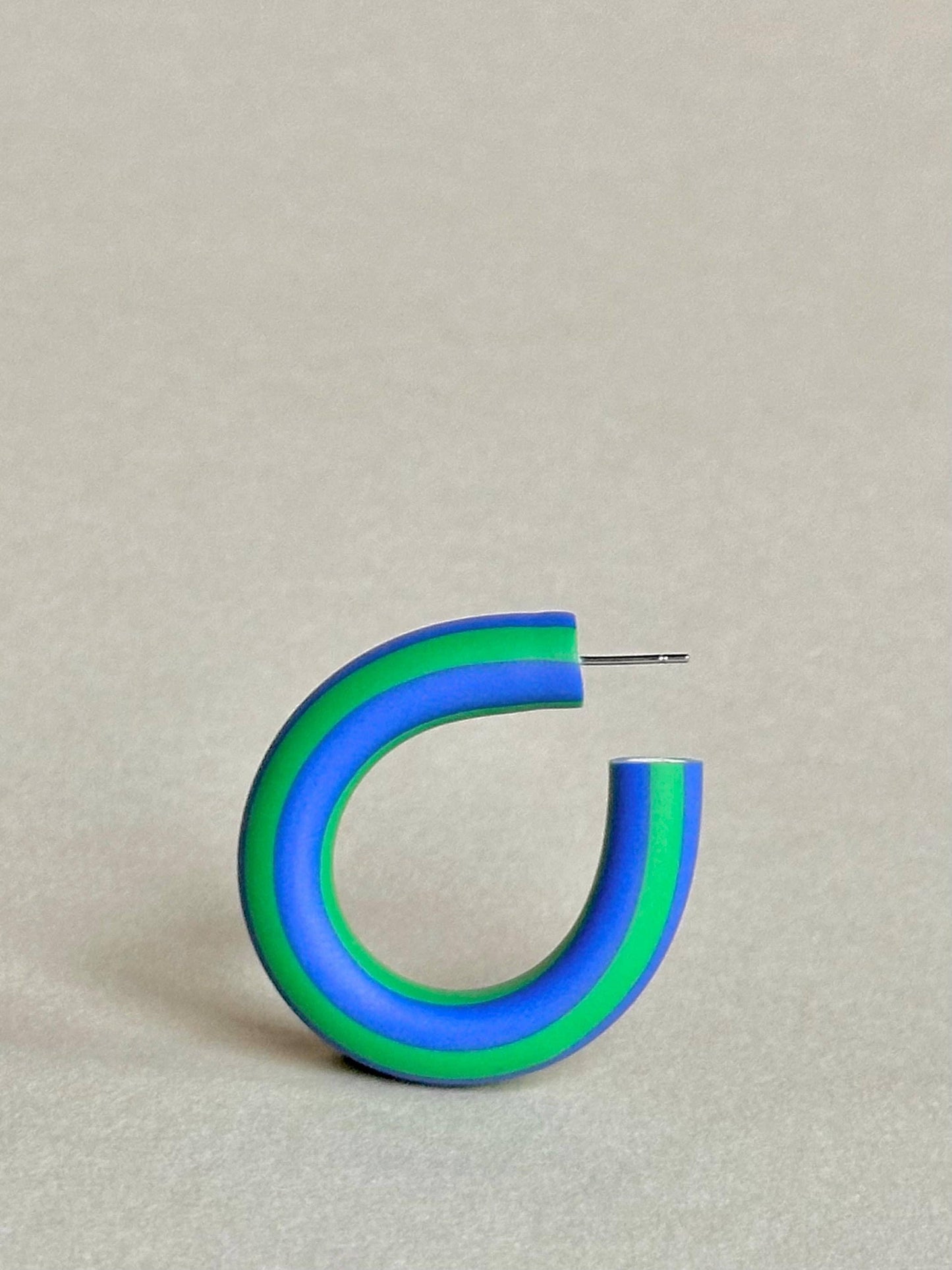 Striped Hoops - Blue