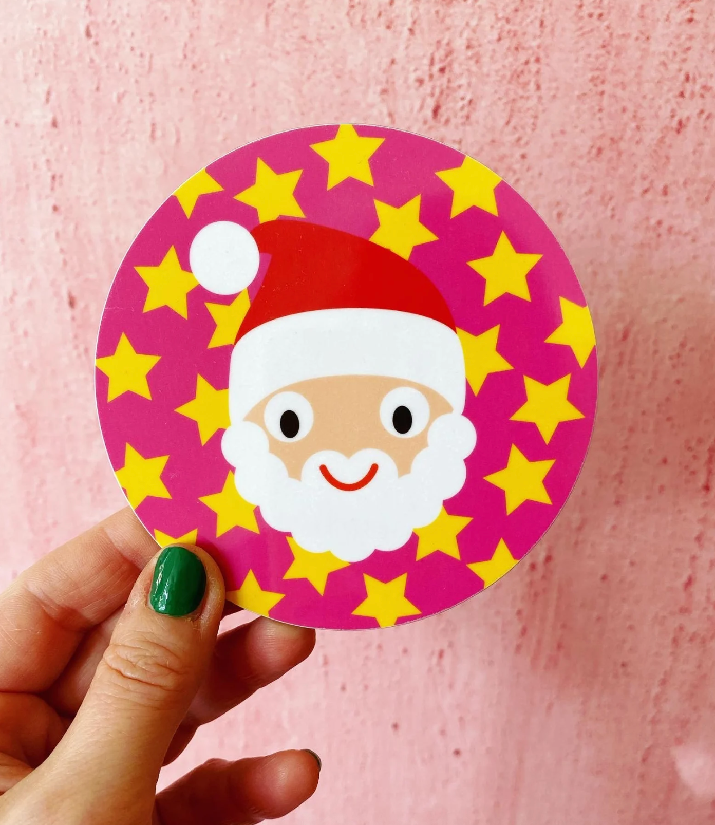 Santa Coaster