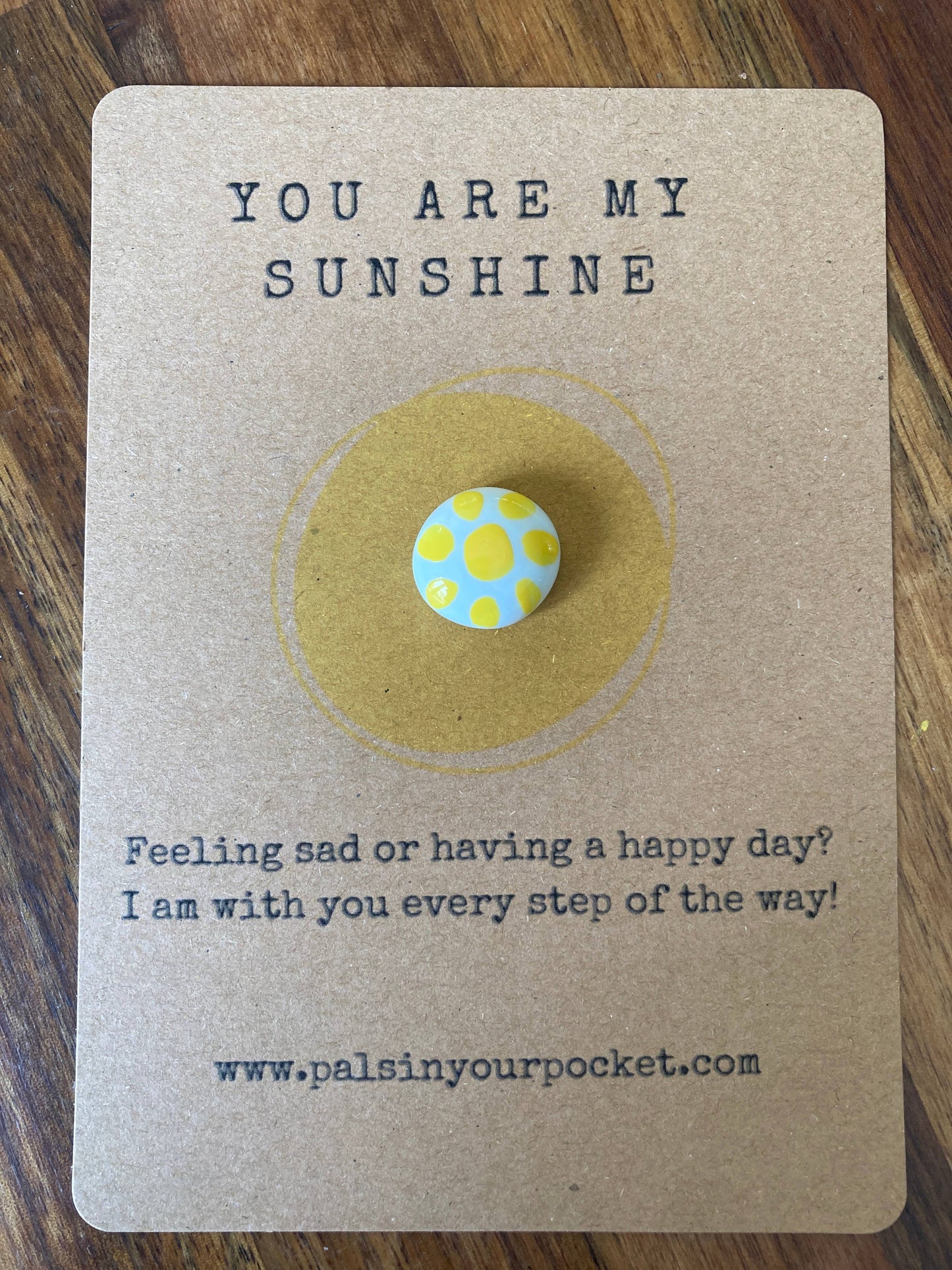 Sunshine Pocket Pebble