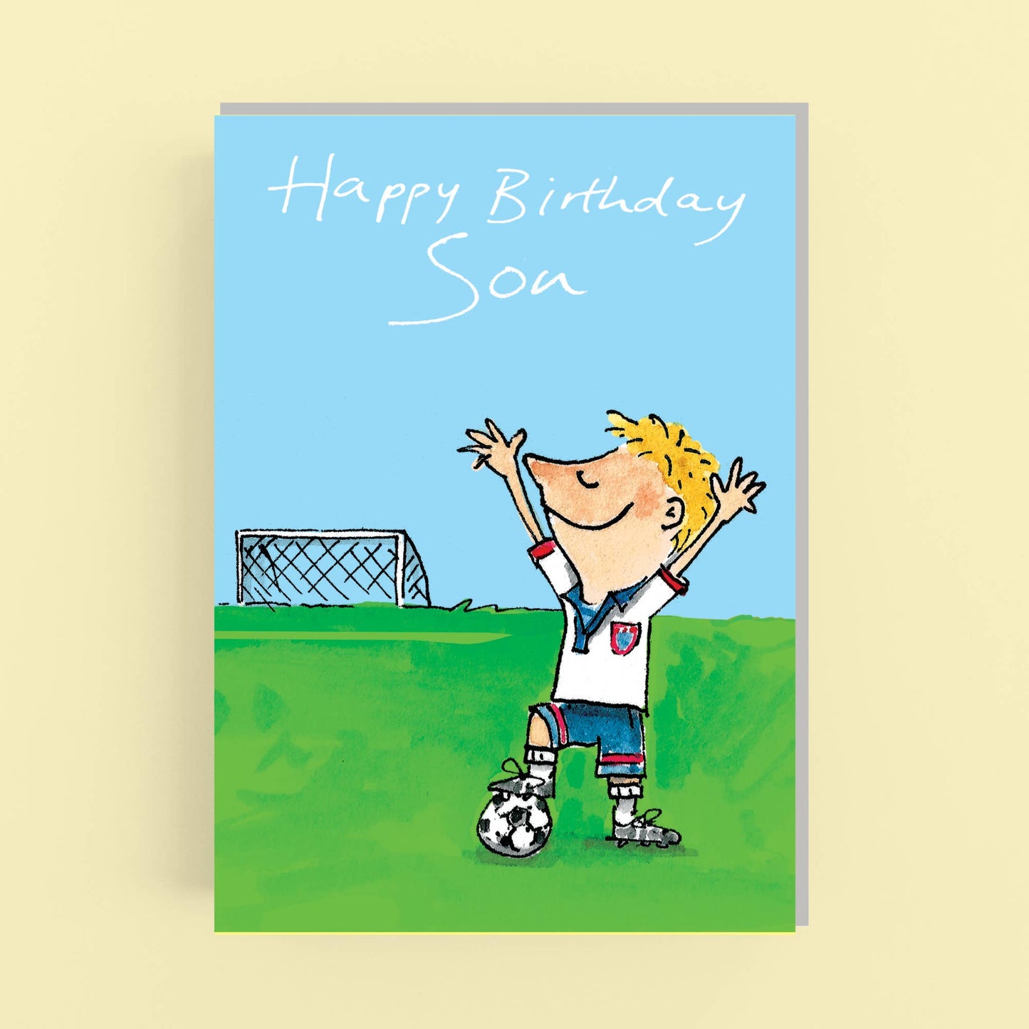 Happy Birthday Son Football Birthday Card 
