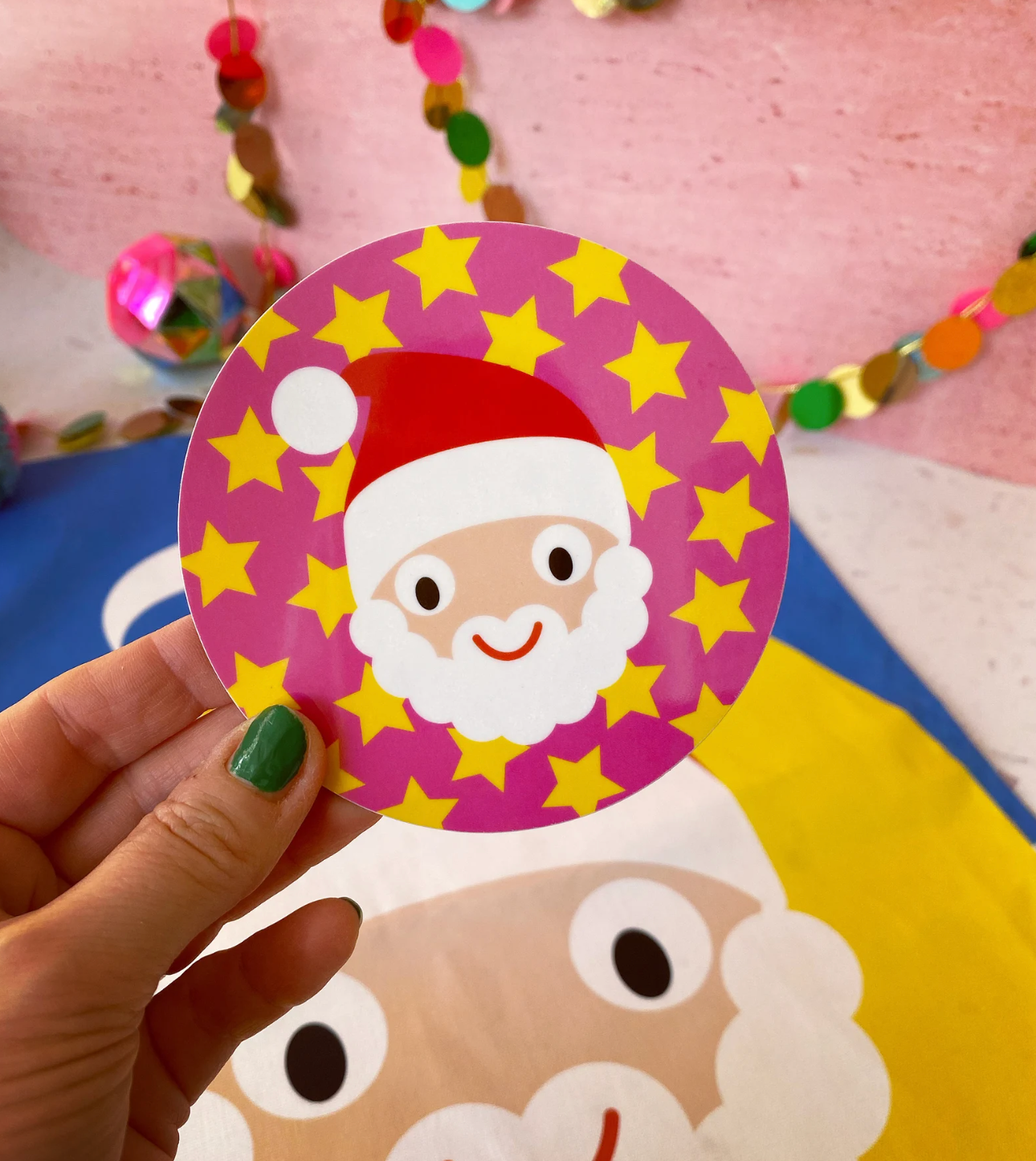 Santa Coaster