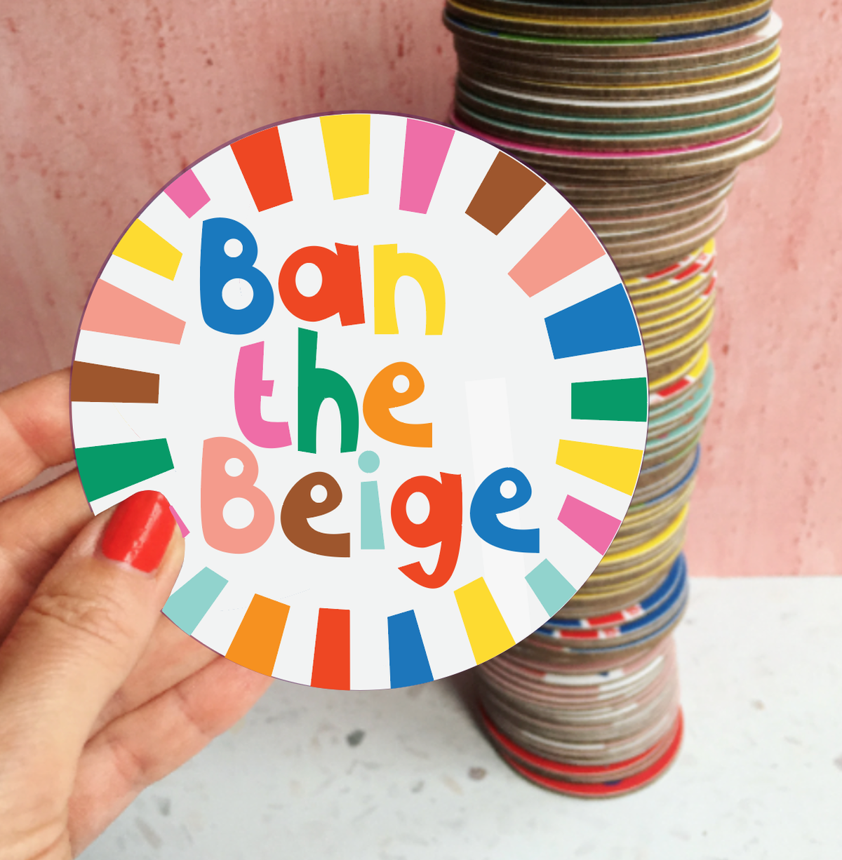 Ban the Beige Coaster