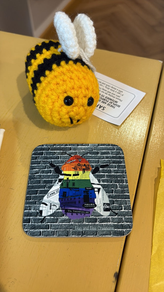 Crocheted Bees
