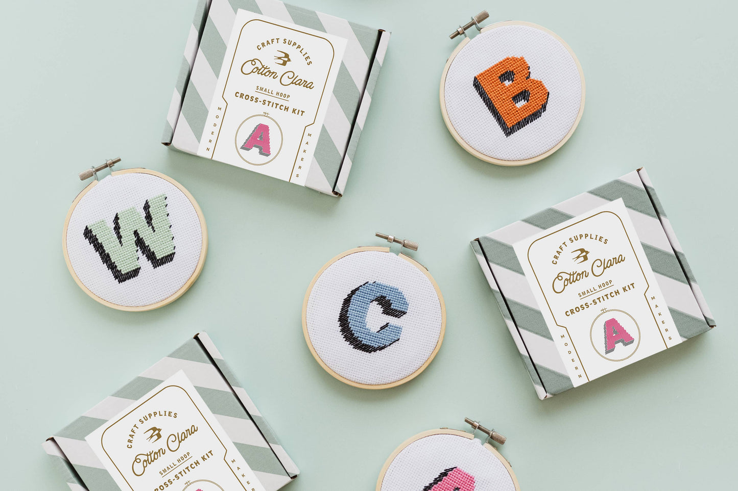 Monogram Alphabet Cross Stitch Kit