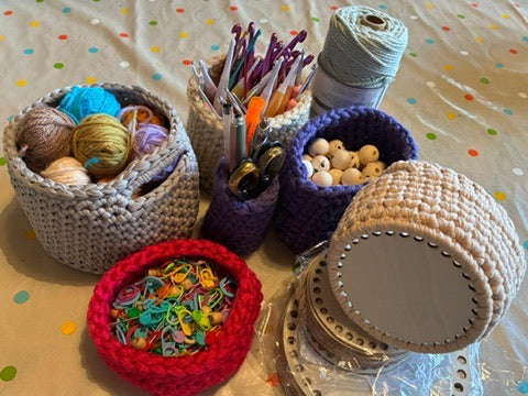 Crochet Baskets Workshop - 8th July 2026, 7pm