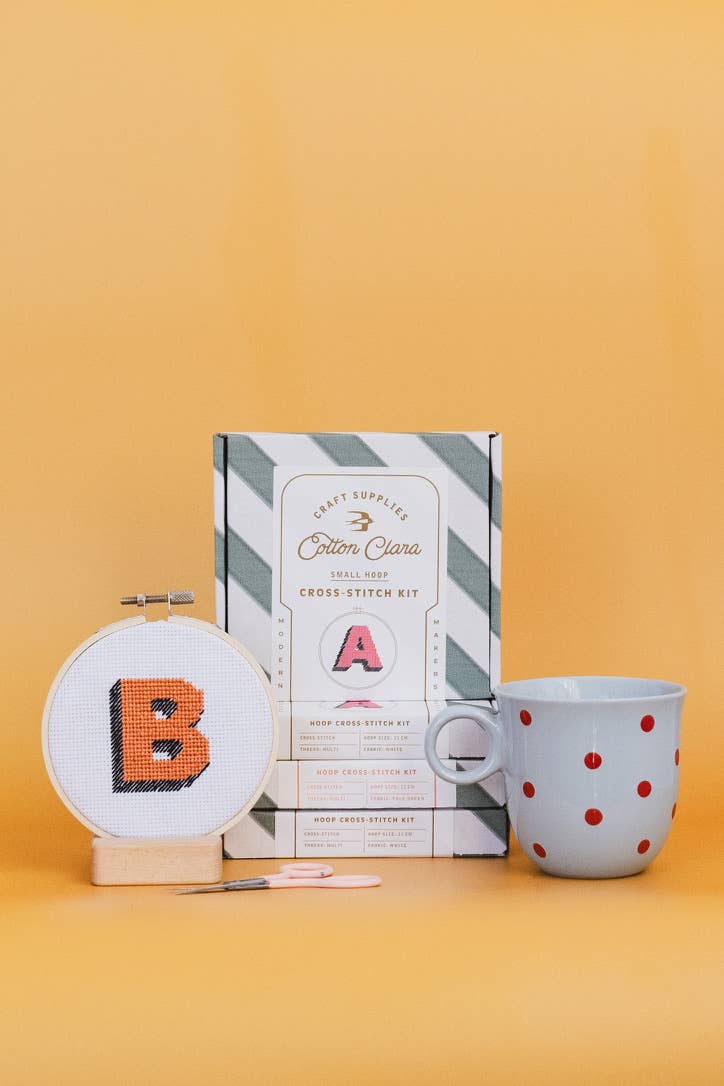 Monogram Alphabet Cross Stitch Kit