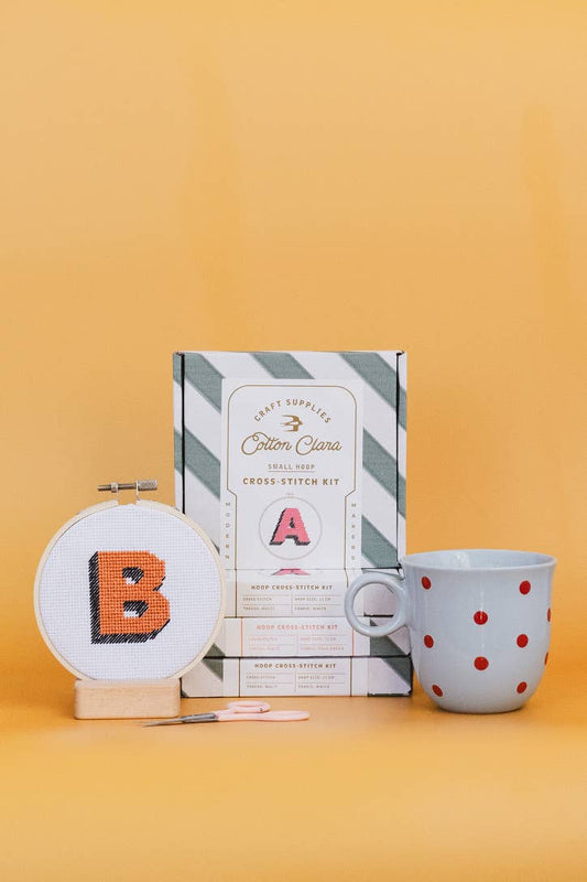 Monogram Alphabet Cross Stitch Kit