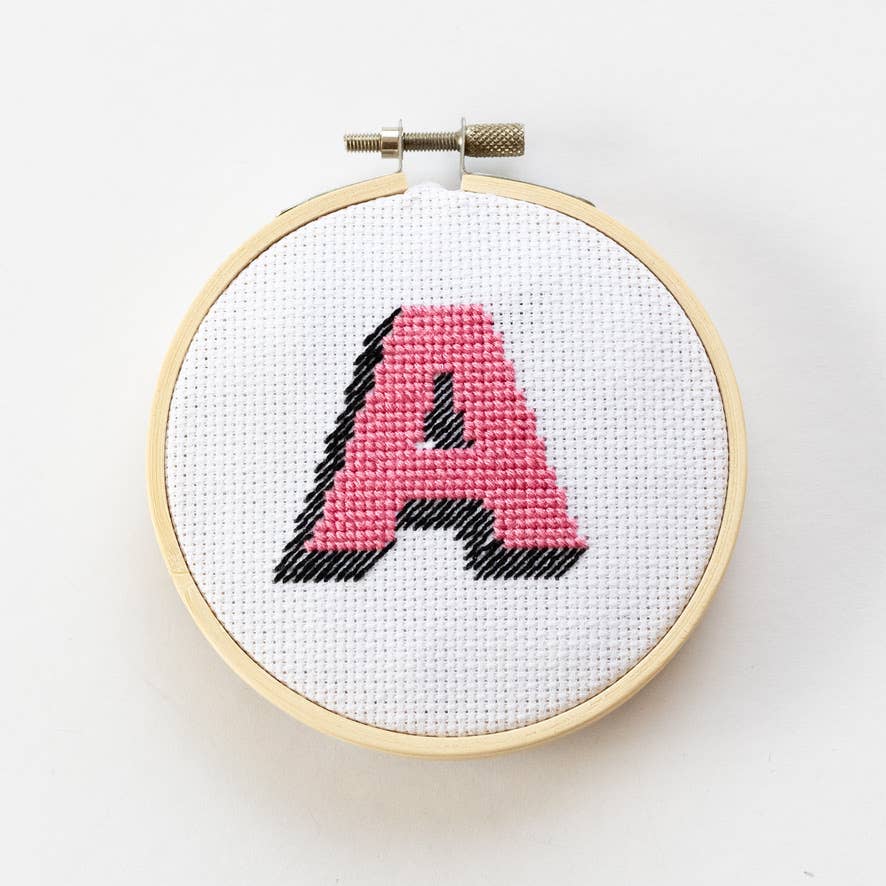 Monogram Alphabet Cross Stitch Kit