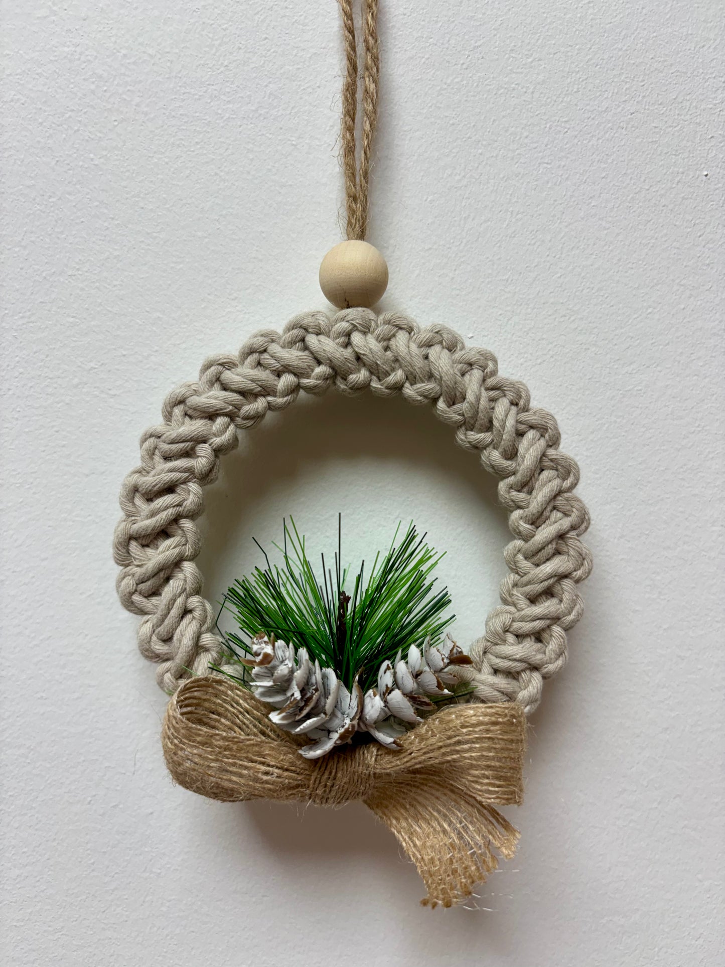 Macrame Mini Wreaths Workshop - 19th November 2026, 7pm