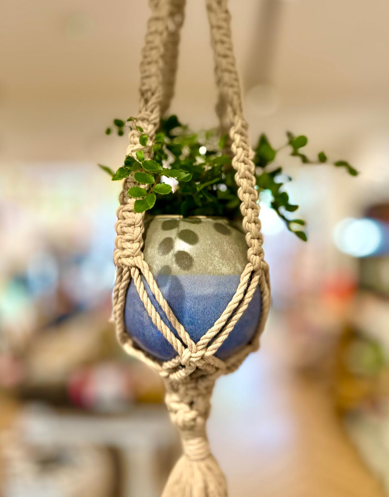 Macrame Plant Holder - 2 Workshops!