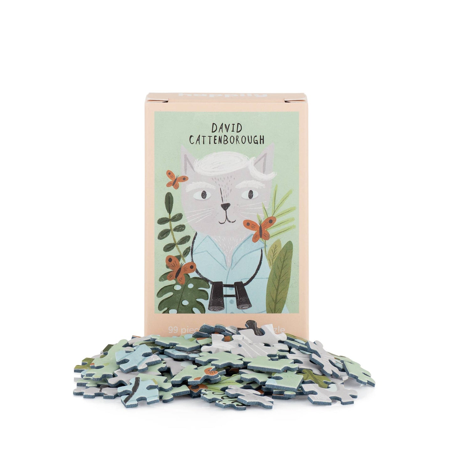David Cattenborough - 99 Piece Mini Jigsaw Puzzle