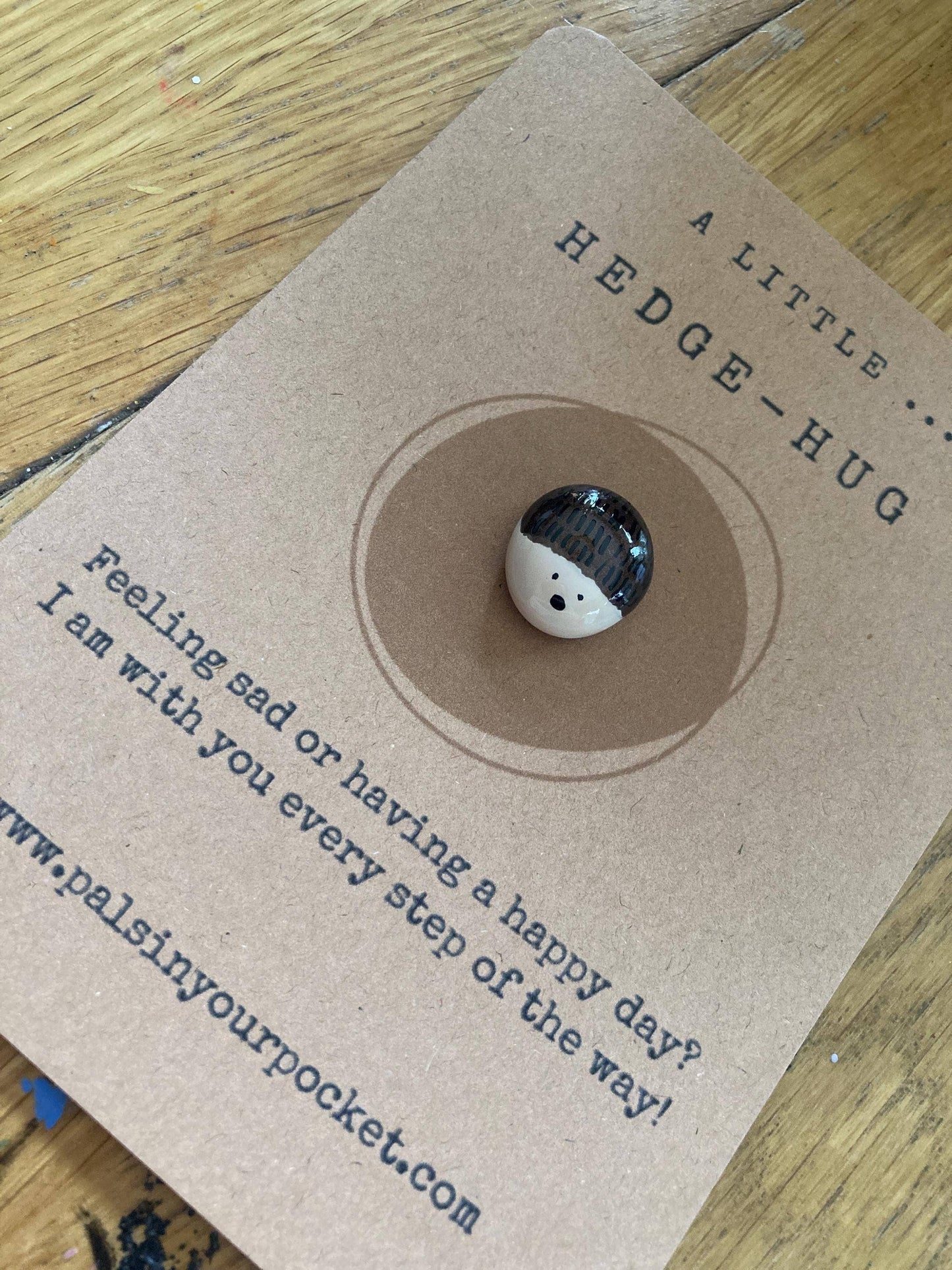 Hedgehog Pocket Pebble