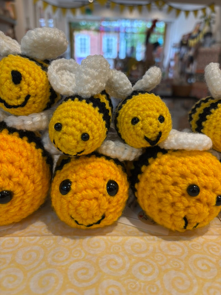 Crocheted Bees