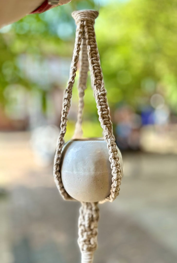 Macrame Plant Holder - 2 Workshops!