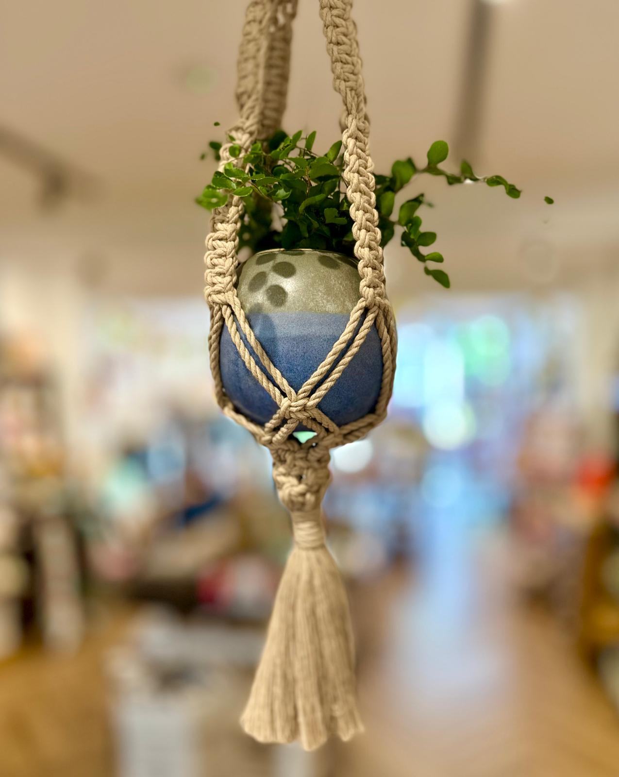 Macrame Plant Holder - 2 Workshops!