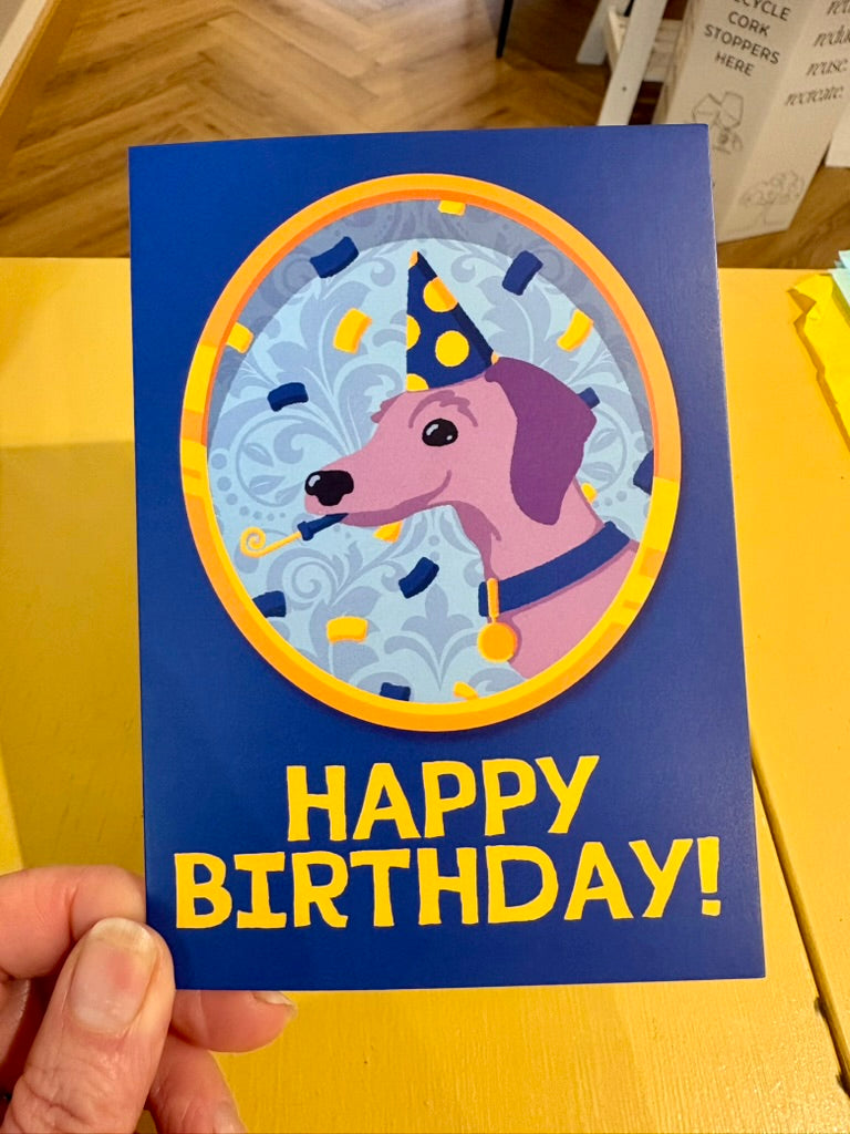 Mrs Broomfield's Brooch Birthday Card
