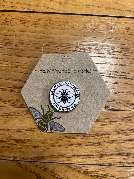 City of Manchester Bee Pin Badge