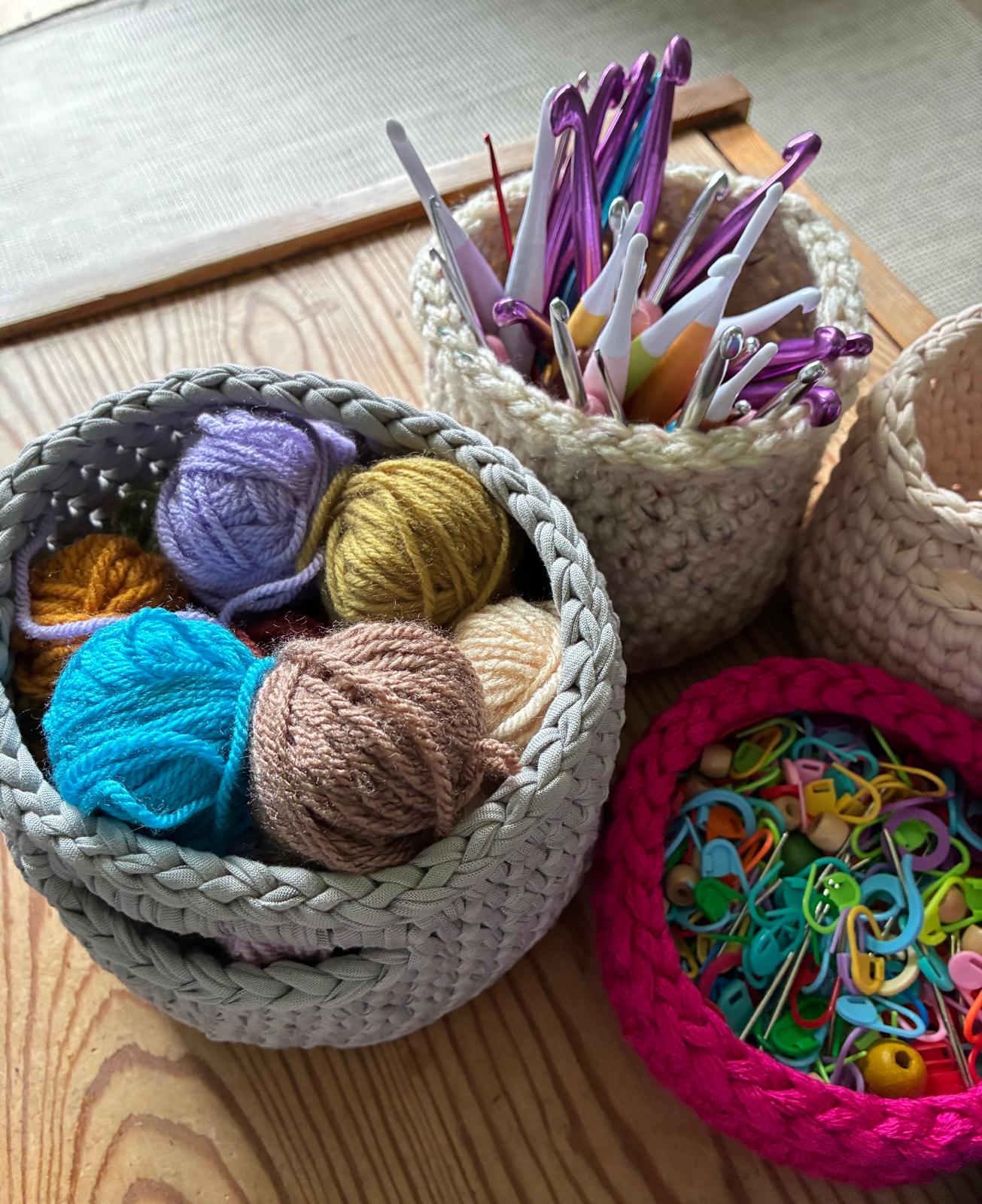 Crochet Baskets Workshop - 8th July 2026, 7pm