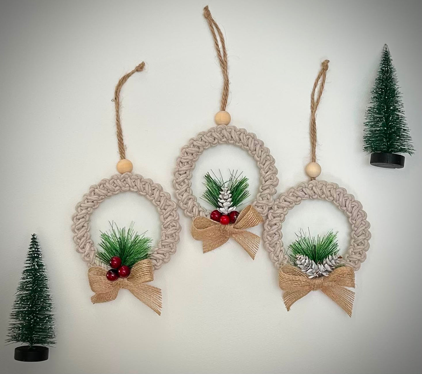 Macrame Mini Wreaths Workshop - 19th November 2026, 7pm