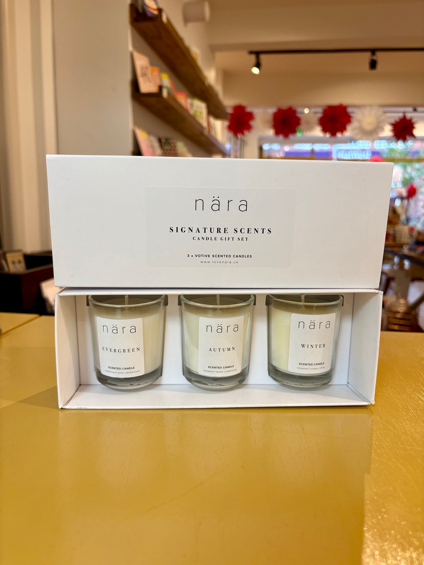 Soy Wax Candles Gift Set - nära