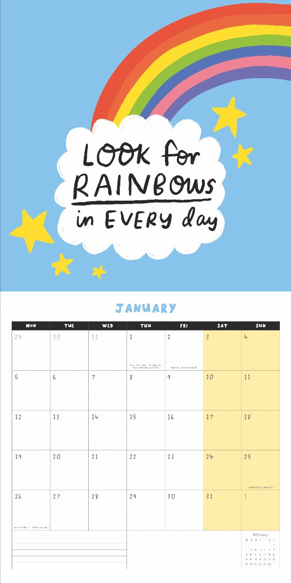 The Happy News Calendar - Square