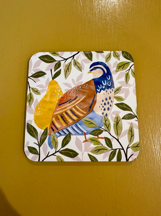Partridge Coaster
