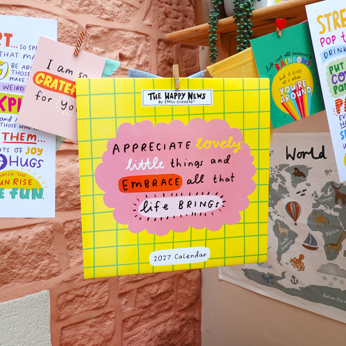 The Happy News Calendar - Square