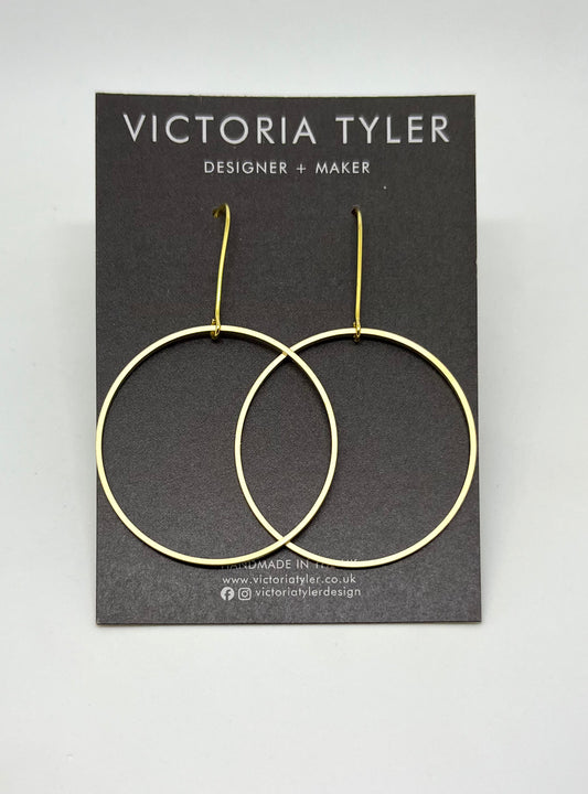 'Amrita' - Statement Hoop Earrings
