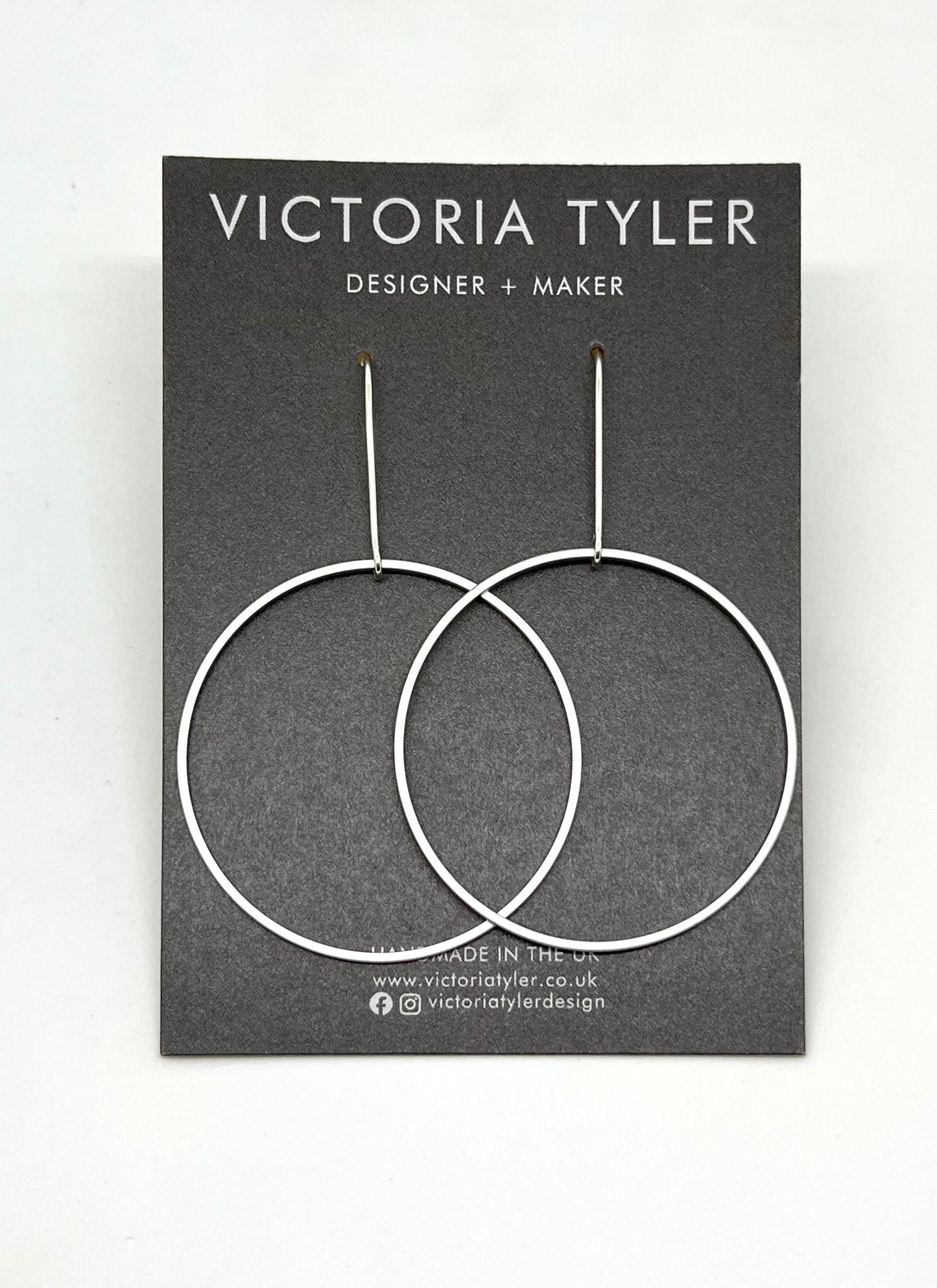 'Amrita' - Statement Hoop Earrings