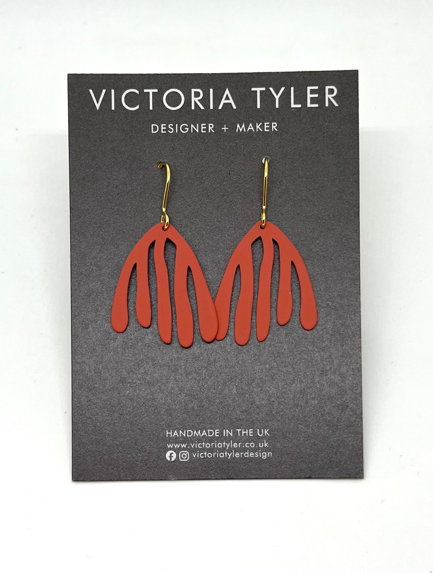 Maria - Coral Inspired Earrings