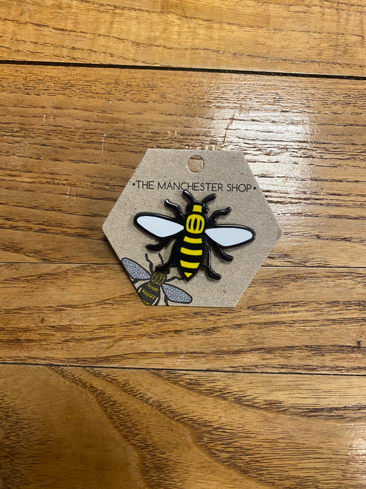 Yellow Bee Pin Badge