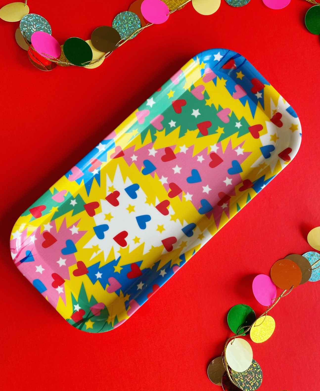 Christmas Trees Melamine Tray