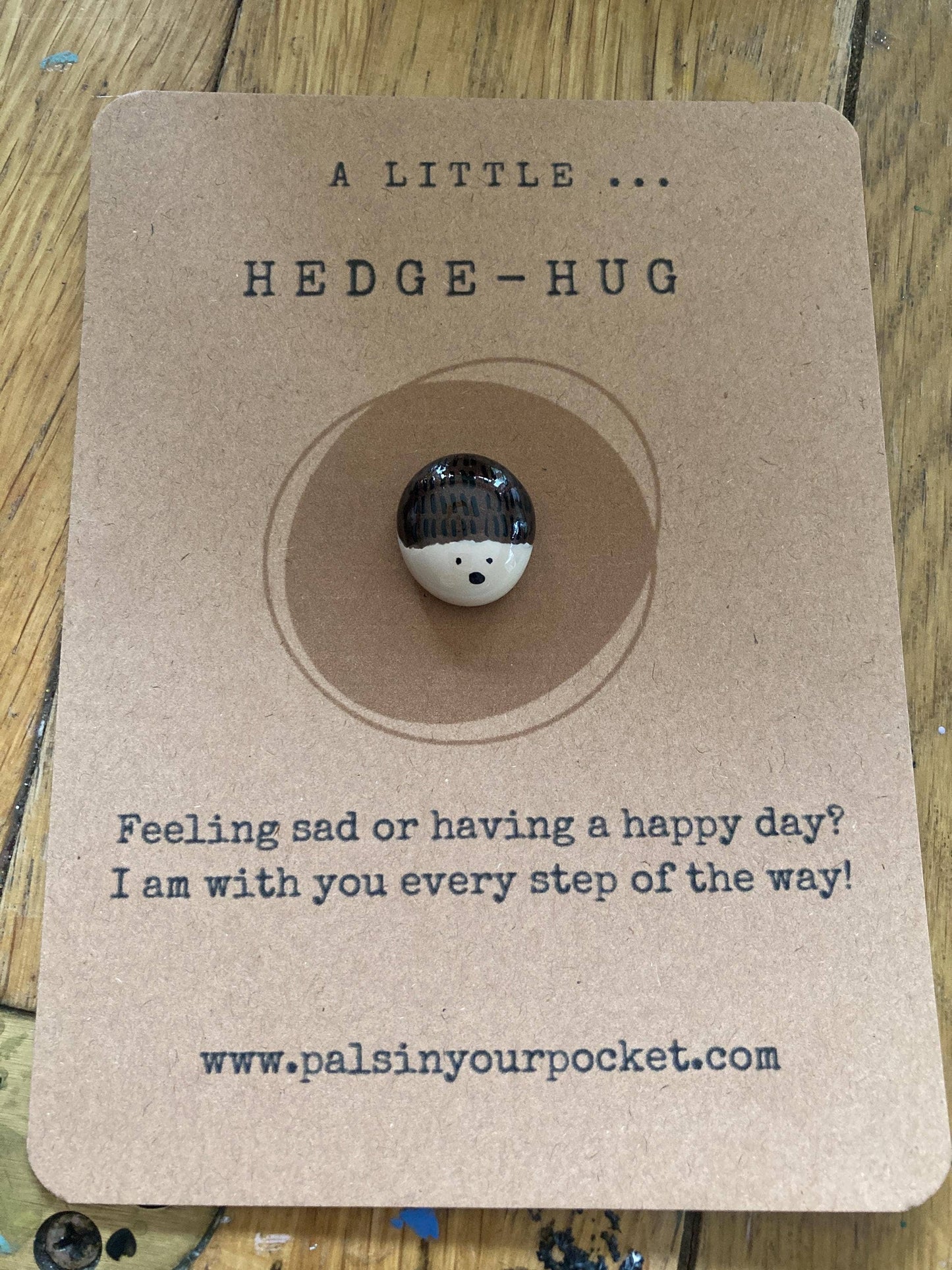 Hedgehog Pocket Pebble