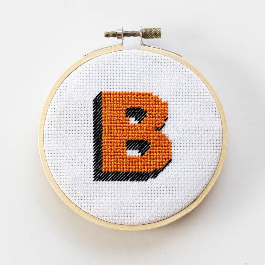 Monogram Alphabet Cross Stitch Kit