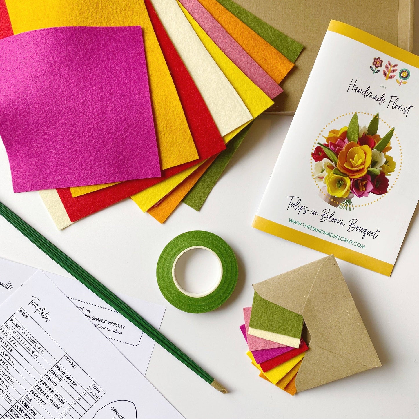 Tulips in Bloom Bouquet Craft Kit