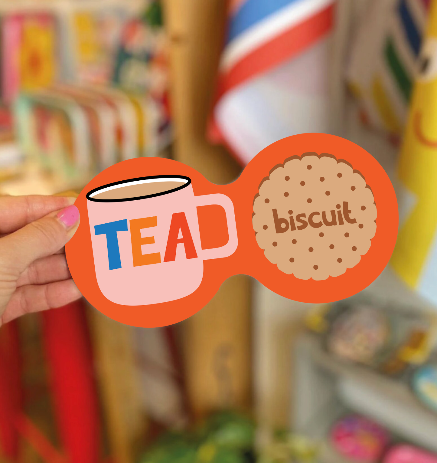 Tea& Biscuits/Cake Double Coaster