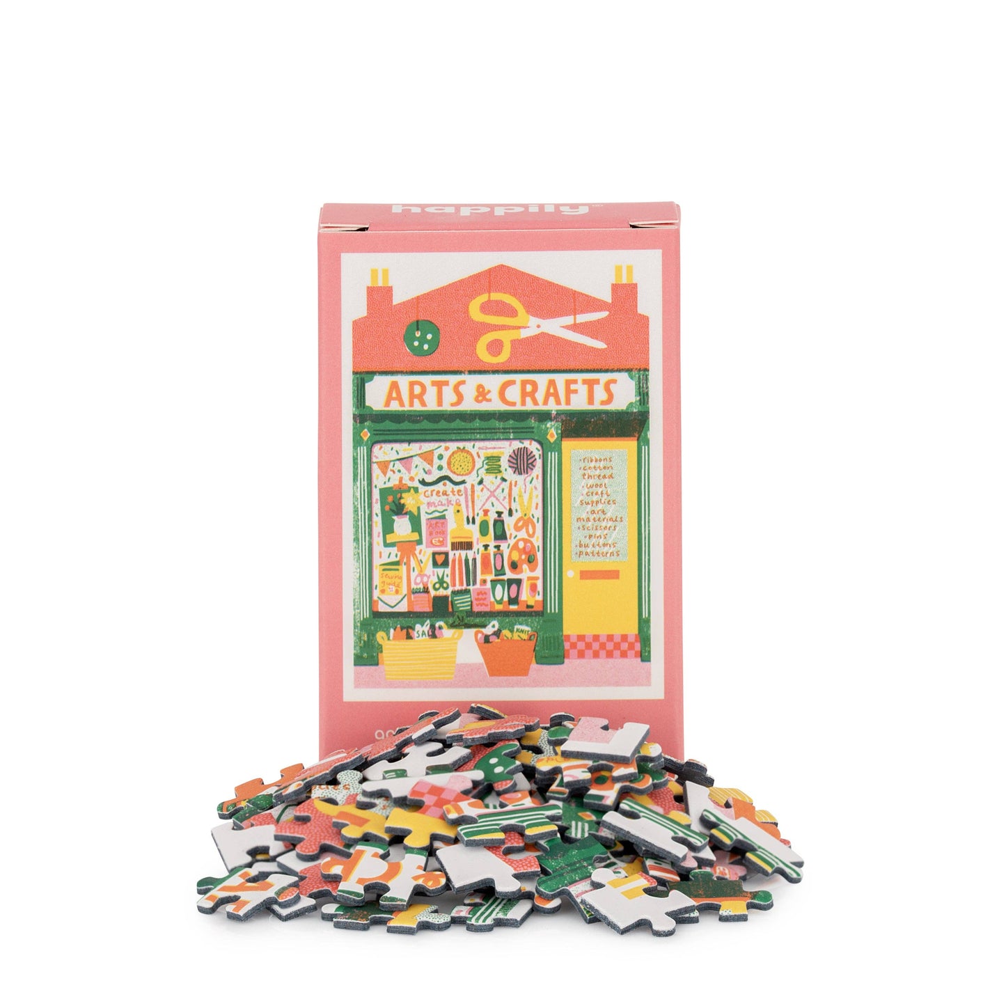 Arts & Crafts Shop - 99 Piece Mini Jigsaw Puzzle