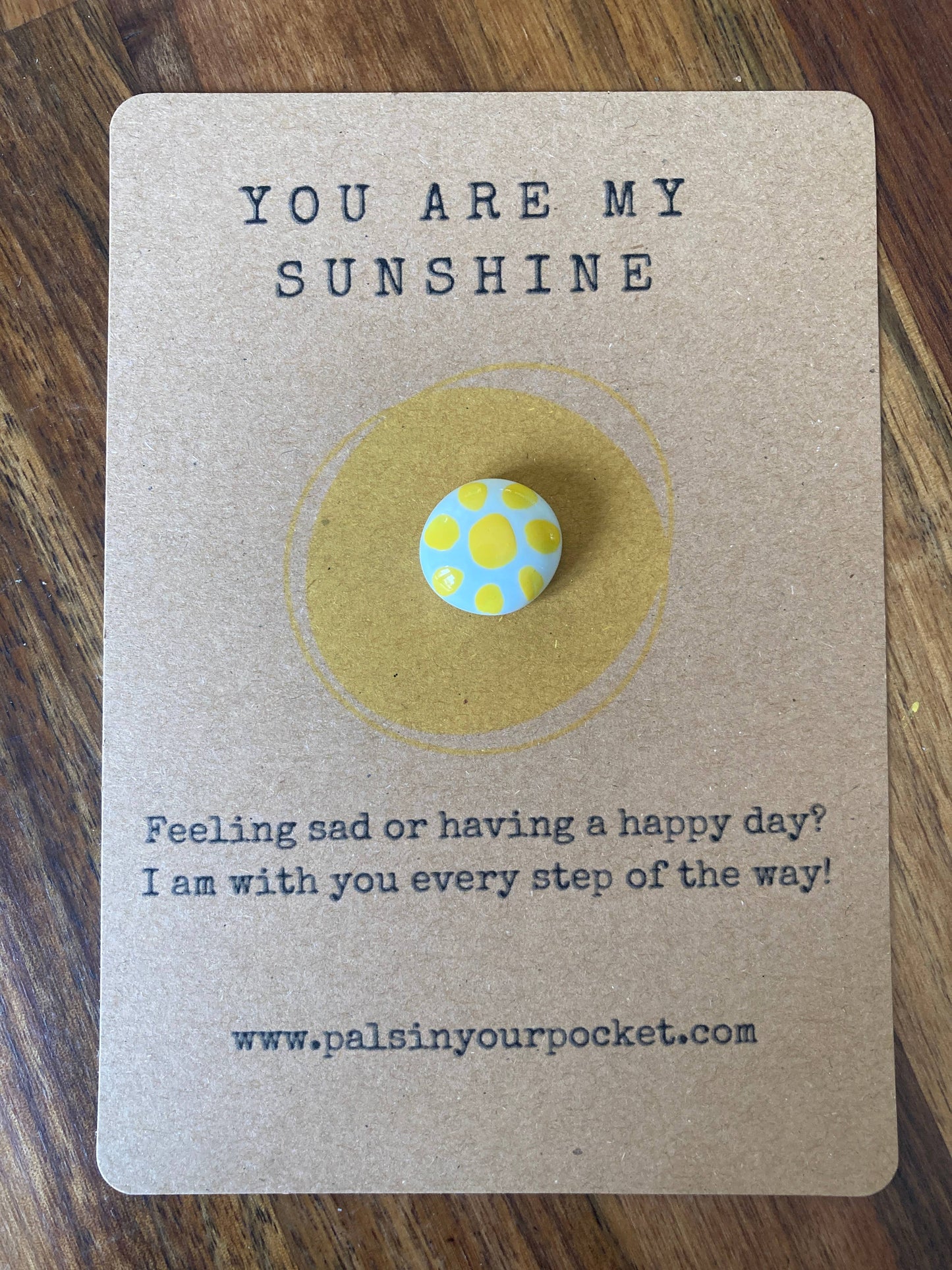 Sunshine Pocket Pebble