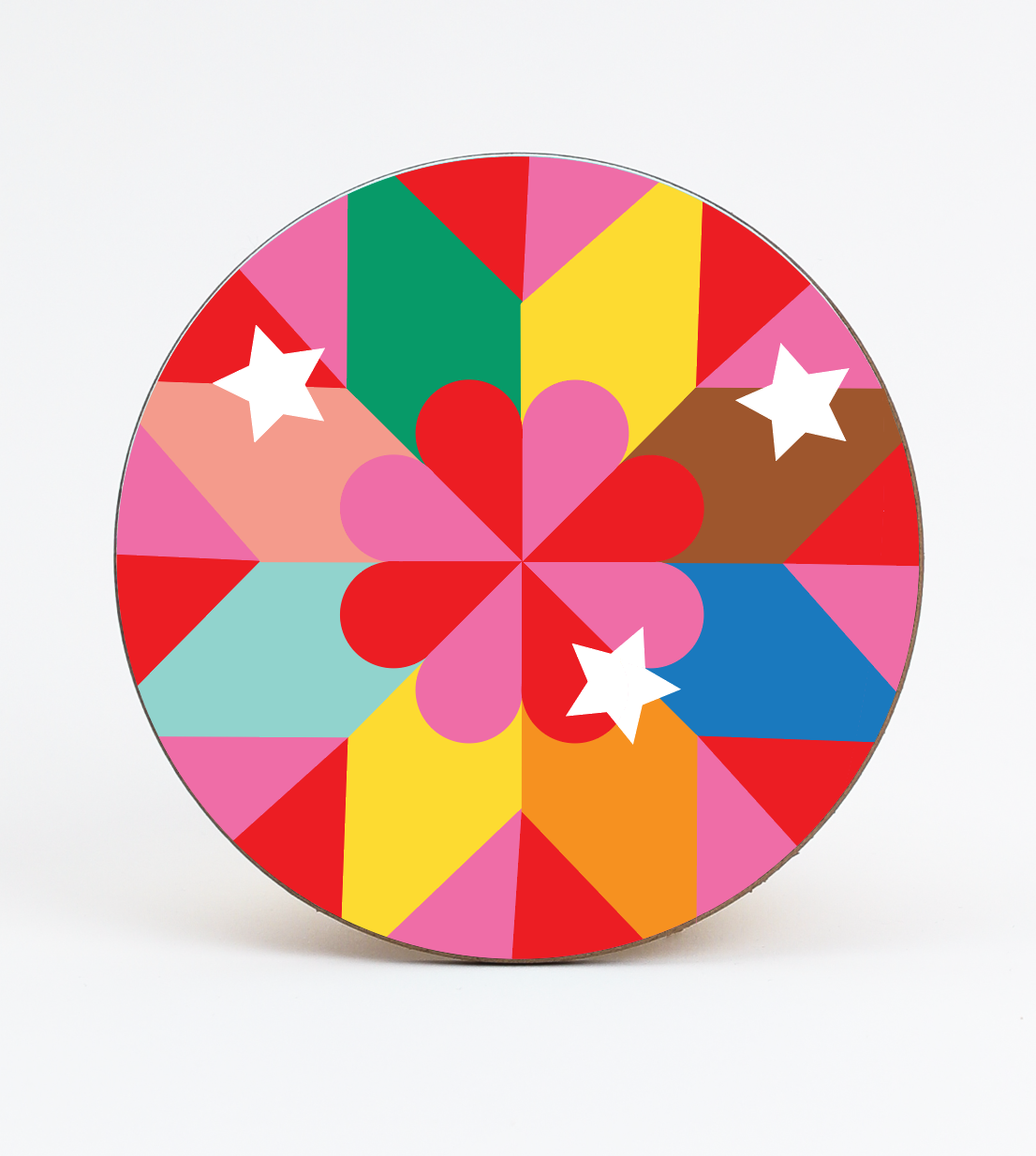 Harlequin Tea Coaster
