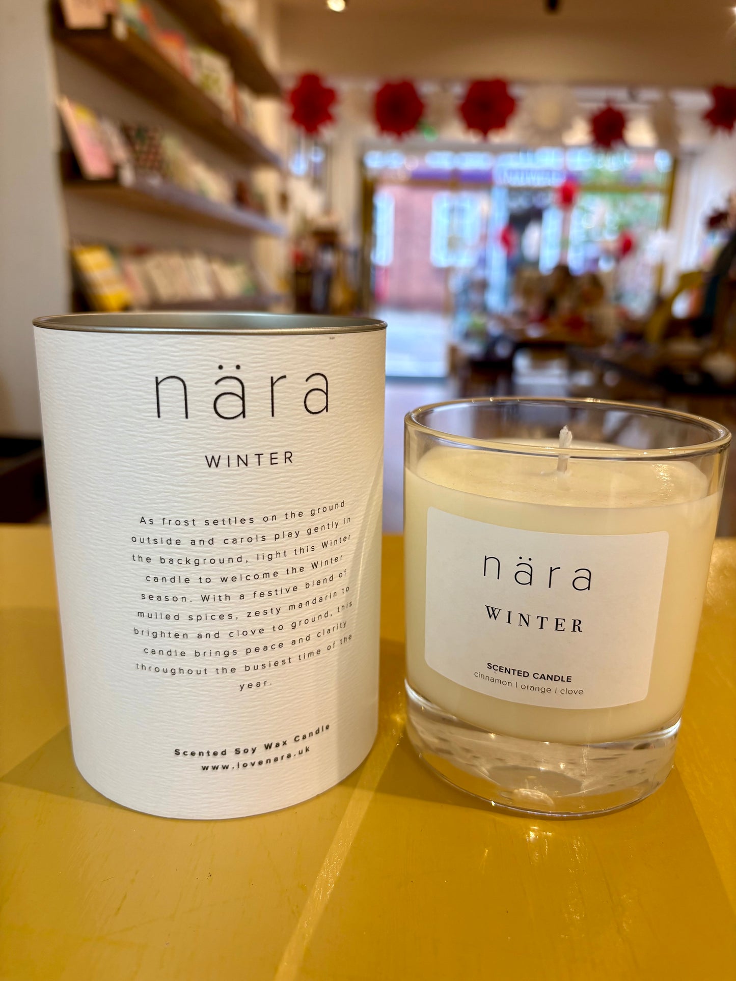 Soy Wax Seasonal Candles - nära