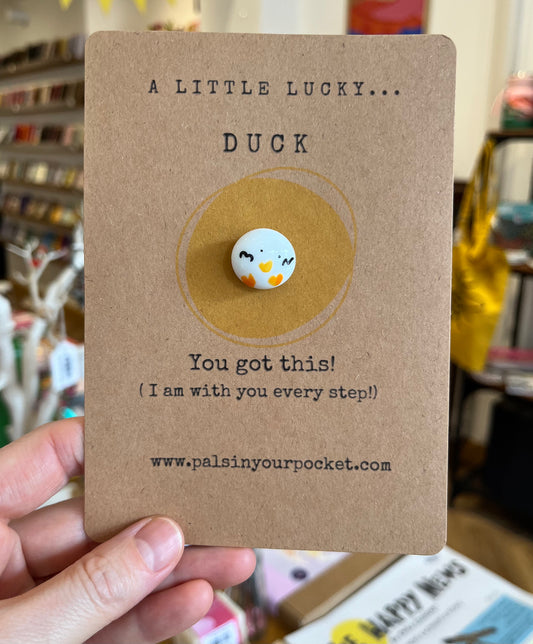 Lucky Duck Positive Pebble