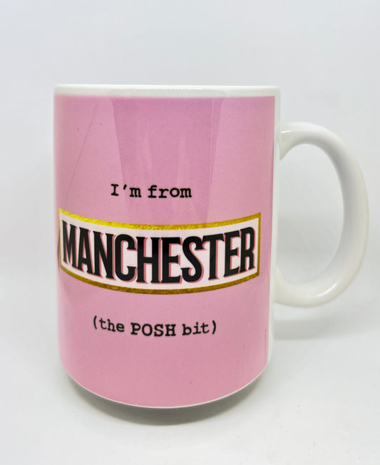 Happy Birthday from Manchester (The Posh Bit) Card