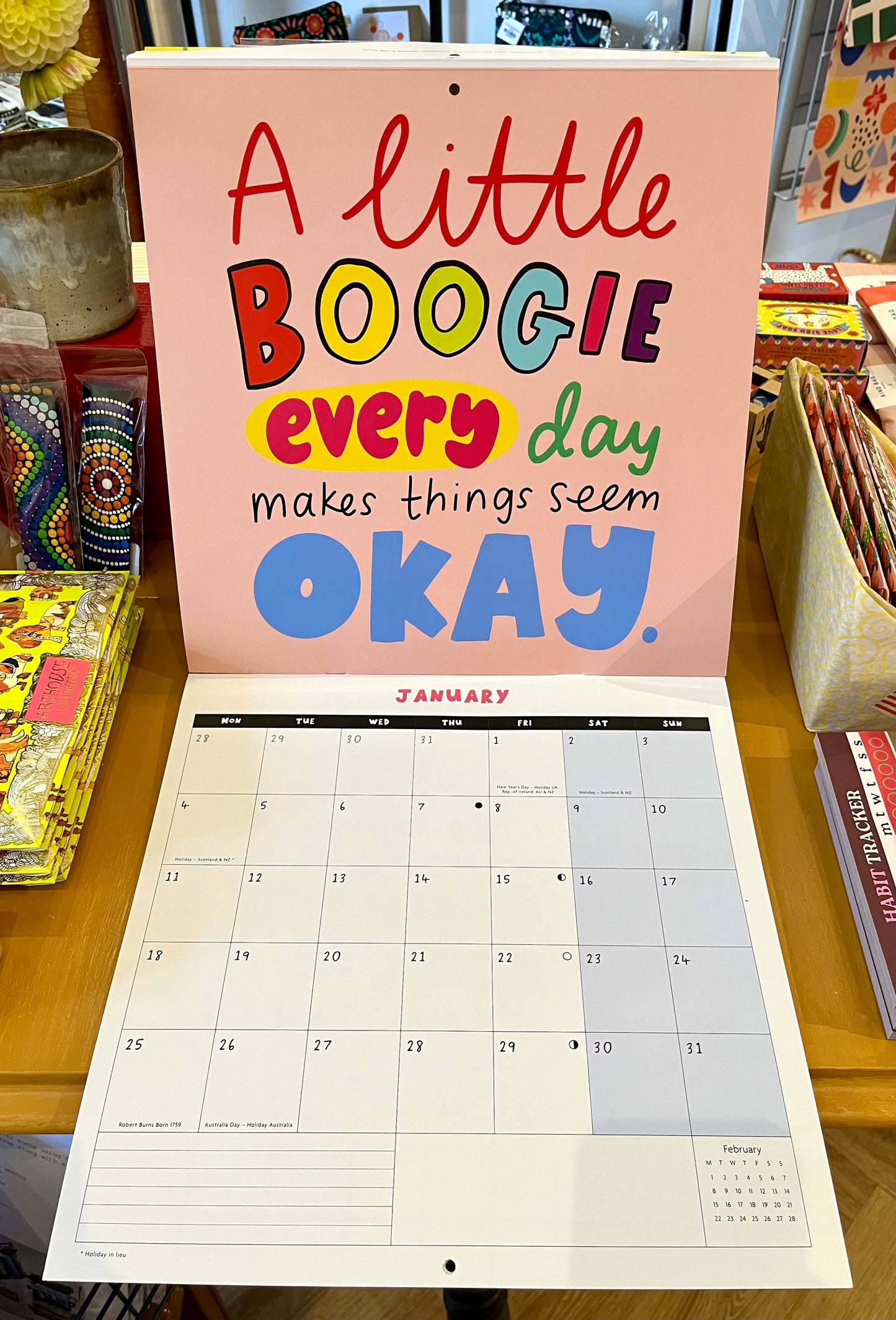 The Happy News Calendar - Square