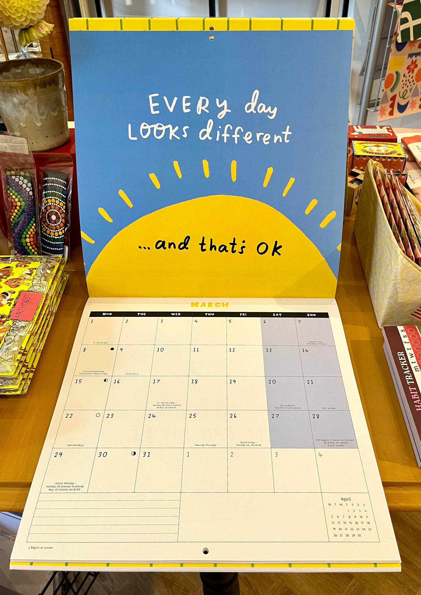 The Happy News Calendar - Square
