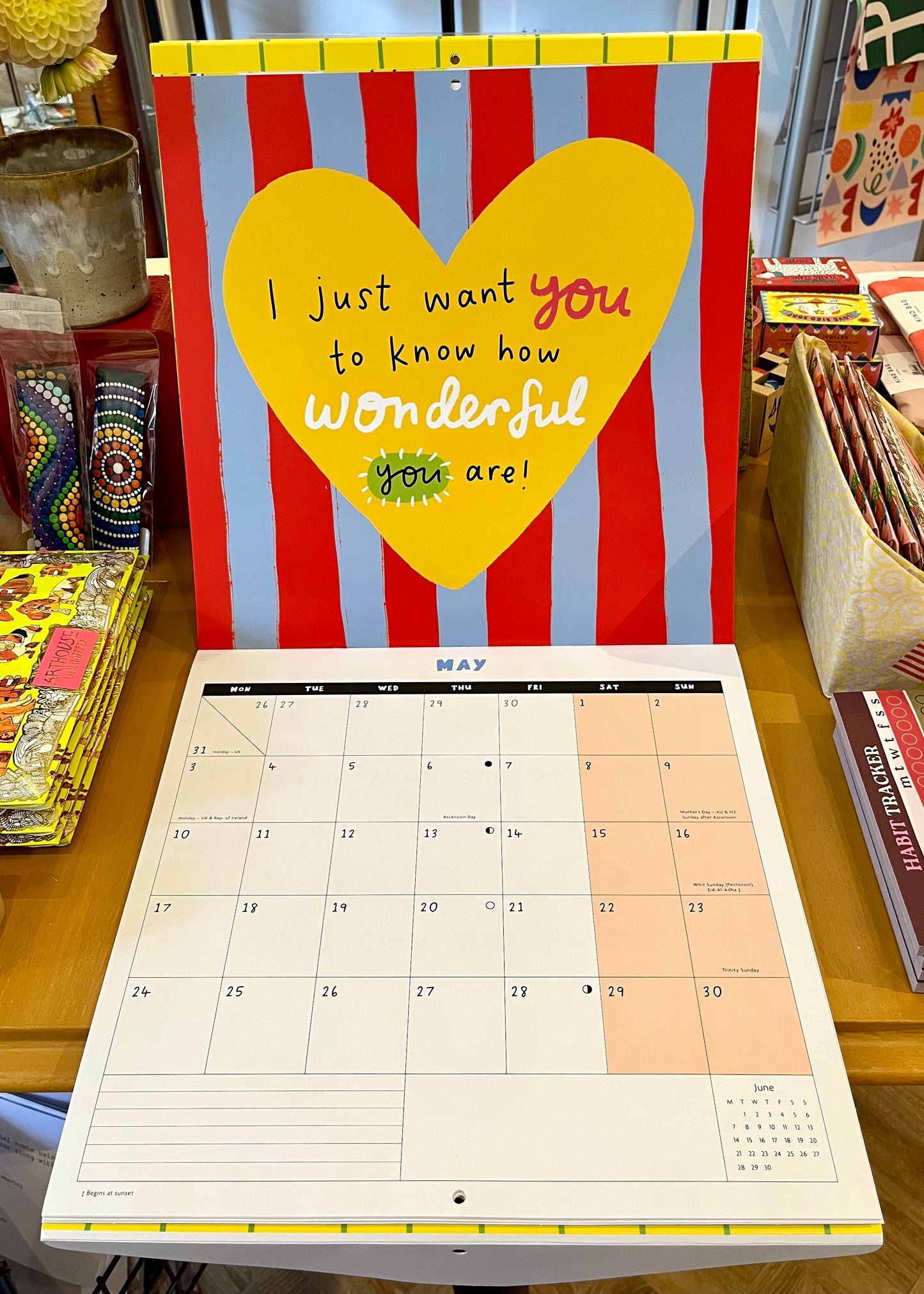 The Happy News Calendar - Square