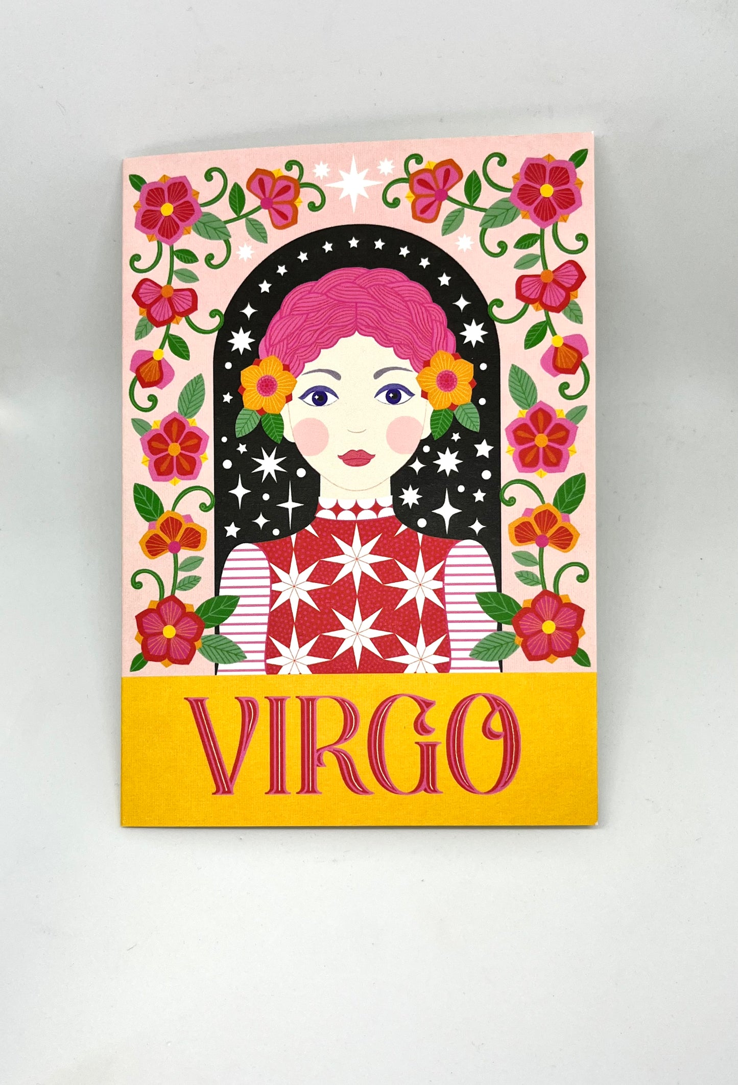 Virgo Zodiac Card